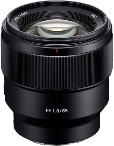 Sony - FE 85mm f/1.8 Telephoto Lens for Sony E-mount - Larger Front