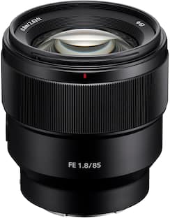 Sony FE 85mm f/1.8 Telephoto Prime Lens for E mount Cameras Black Sony FE 85mm f/1.8 Telephoto Prime Lens for E mount Cameras Black