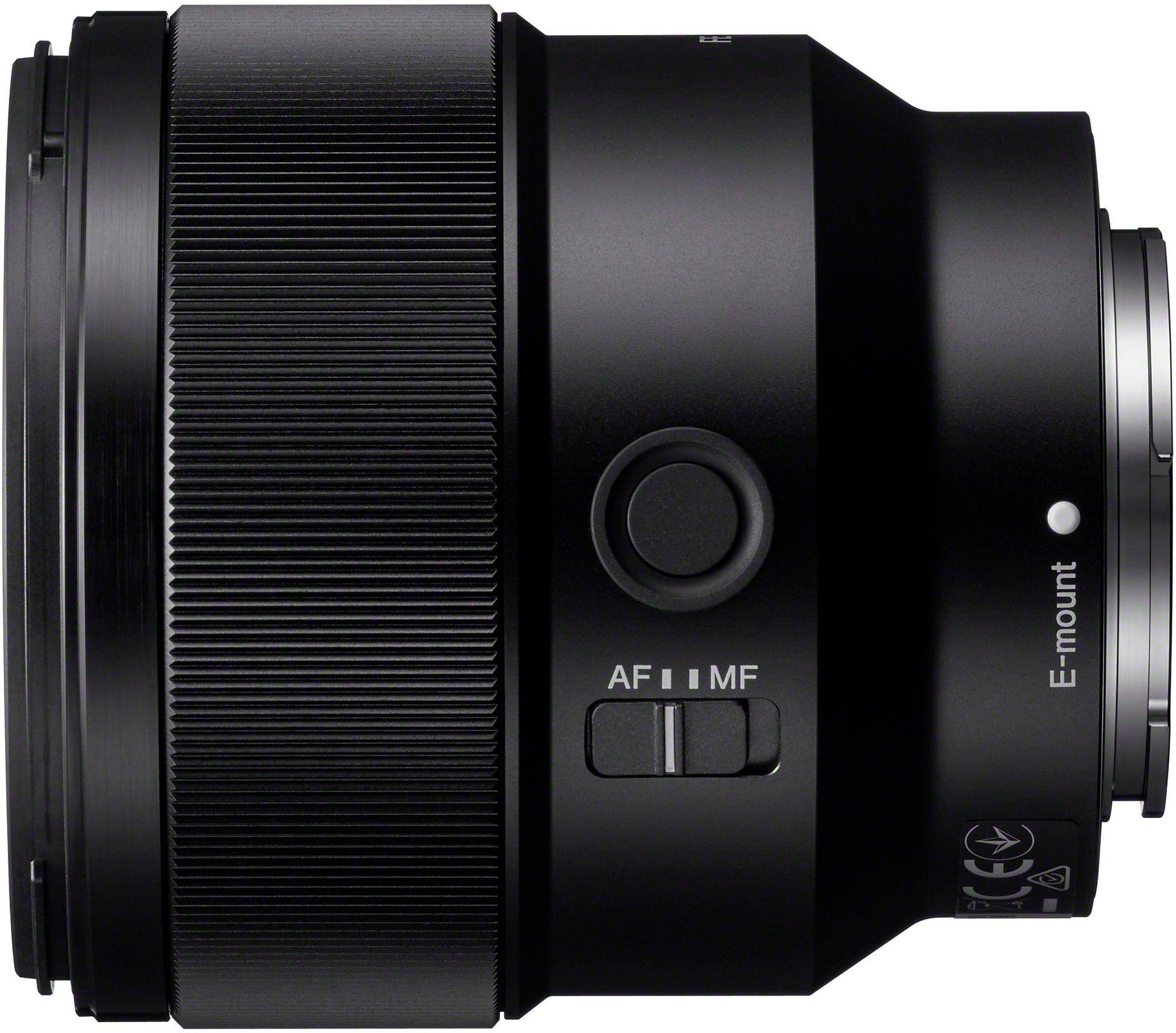 Alt View 11. Sony - FE 85mm f/1.8 Telephoto Lens for Sony E-mount - Black.