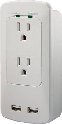 protector surge insignia outlet tap usb