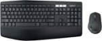 Logitech - MK850 Performance Full-size Wireless Keyboard and Mouse Combo for PC and Mac - Black