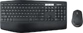 Logitech - MK850 Performance Full-size Wireless Membrane Keyboard and Mouse Combo for PC and Mac - Black