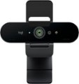 Front Zoom. Logitech - 4K Pro 4K/1080p/720p Webcam with Noise-Canceling Mic - Black.