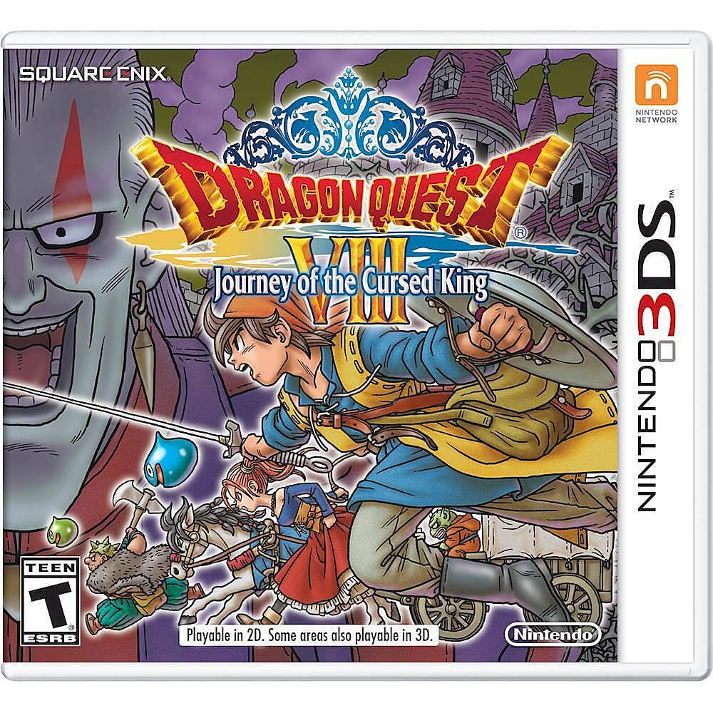 Front. Nintendo - Dragon Quest VIII: Journey of the Cursed King - PRE-OWNED.