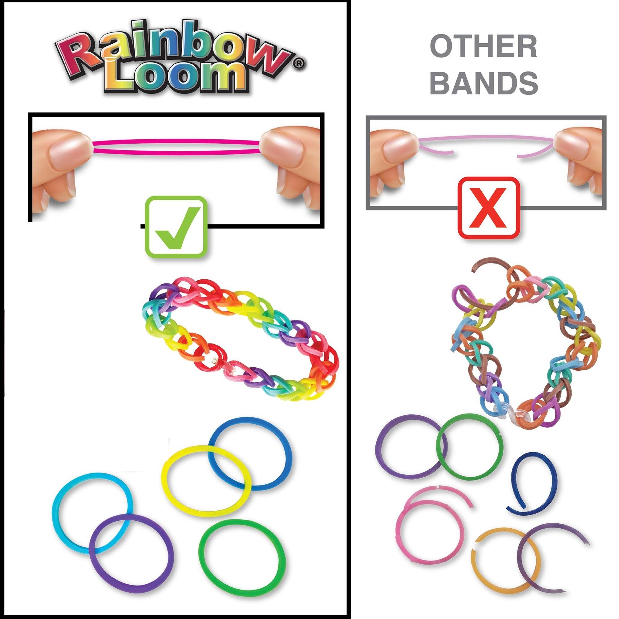 Rainbow Loom R OTHER BANDS X