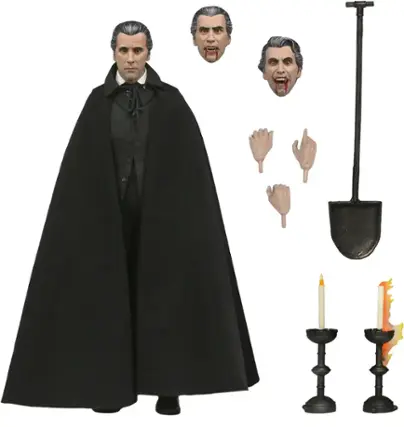 Front. NECA - Hammer Films: Horror of Dracula (1958) 7" Scale Action Figure - Ultimate Count Dracula.