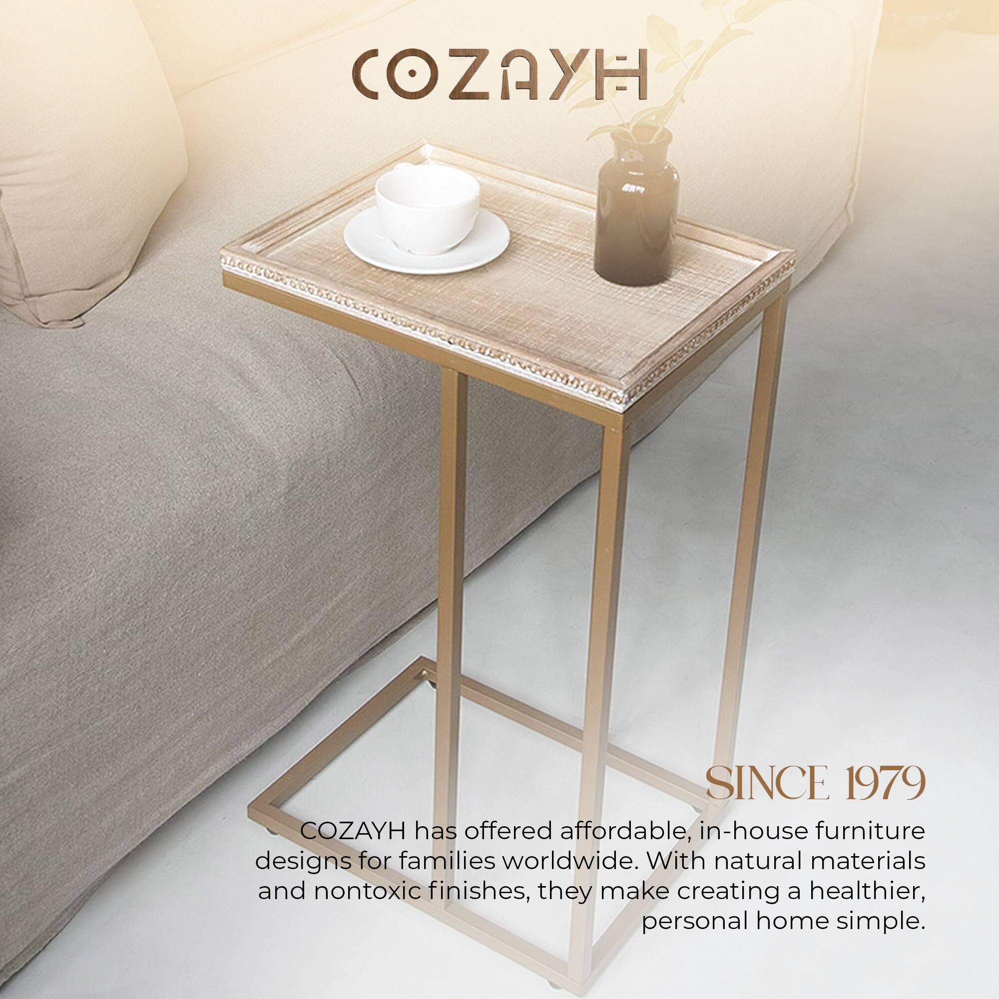 COZAYH SINCE 1979

COZAYH has offered affordable, in-house furniture designs for families worldwide. With natural materials and nontoxic finishes, they make creating a healthier, personal home simple.