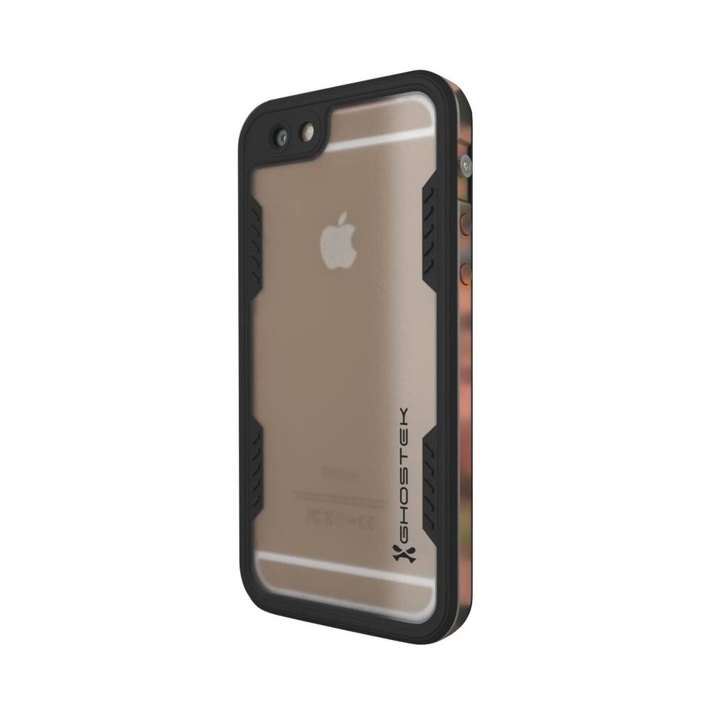 Front. Ghostek - Atomic Protective Waterproof Case for Apple® iPhone® 6 and 6s - Gold.