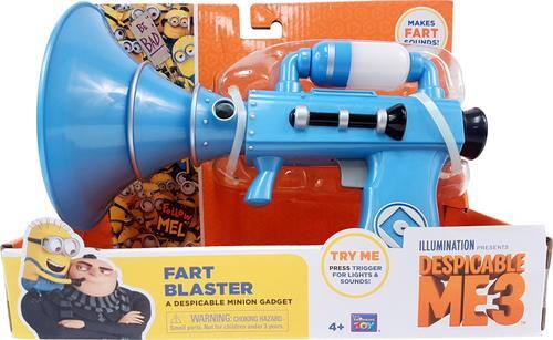 Thinkway Toys - Role Play Fart Blaster: A Despicable Minion Gadget - Multi - Larger Front