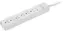 Alt View 1. Insignia™ - 6 Outlet 900 Joules Surge Protector with 8' Power Cord - White.
