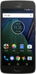 Front. Motorola - Moto G Plus (5th Gen) 4G LTE with 32GB Memory Cell Phone (Unlocked) - Lunar Gray.