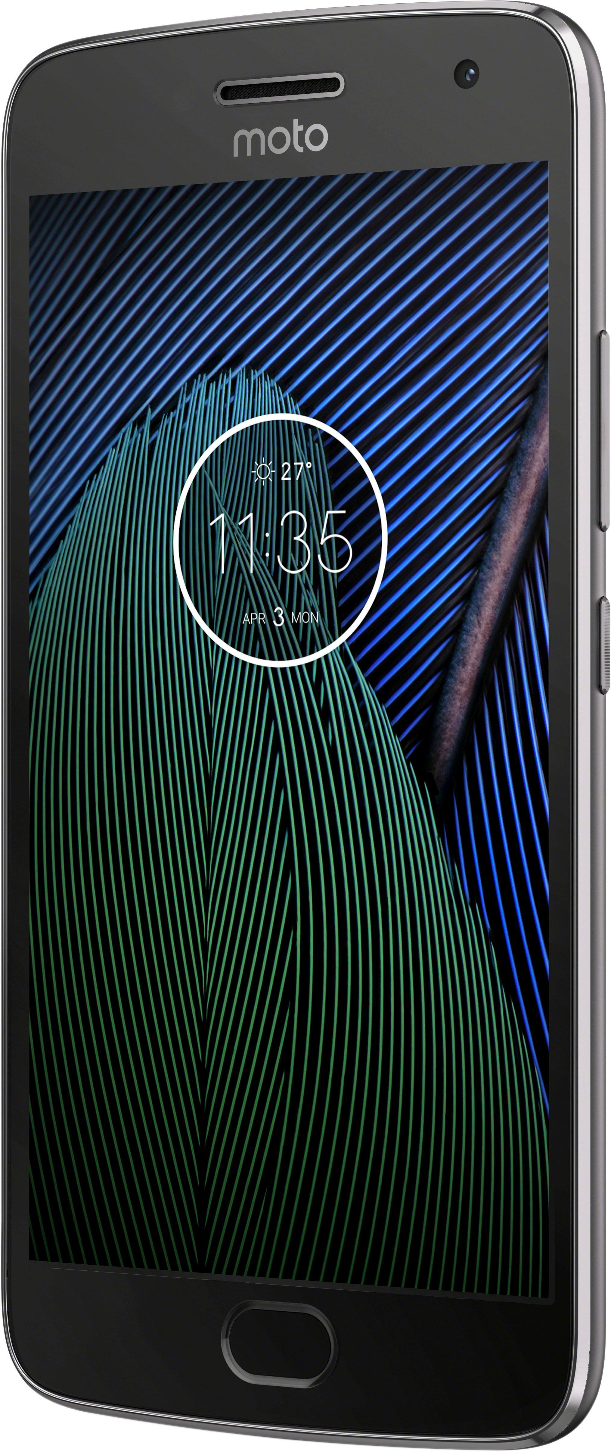  Moto G5 (5th Generation) - 32GB GSM Unlocked Android Smartphone  (Lunar Gray) : Cell Phones & Accessories