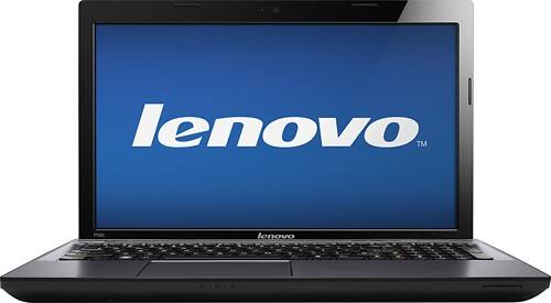Front Standard. Lenovo - IdeaPad 15.6" Laptop - 8GB Memory - 750GB Hard Drive - Gray Metal.