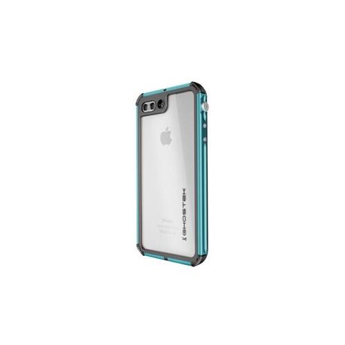 atomic protective waterproof case for apple iphone 7 plus - teal/clear