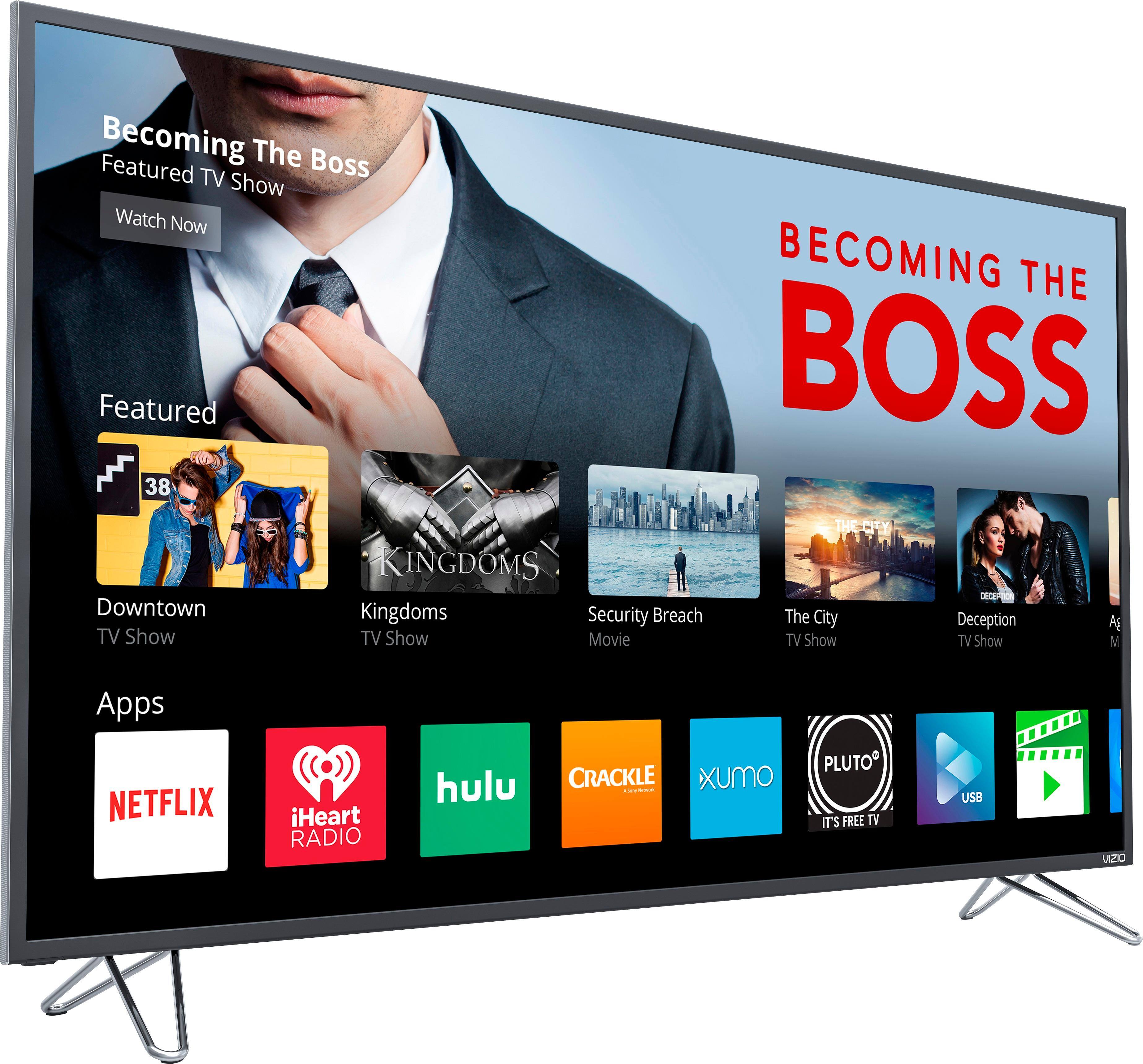 Angle. VIZIO - 65" Class - LED - M-Series - 2160p - Smart - Home Theater Display with HDR - Black.