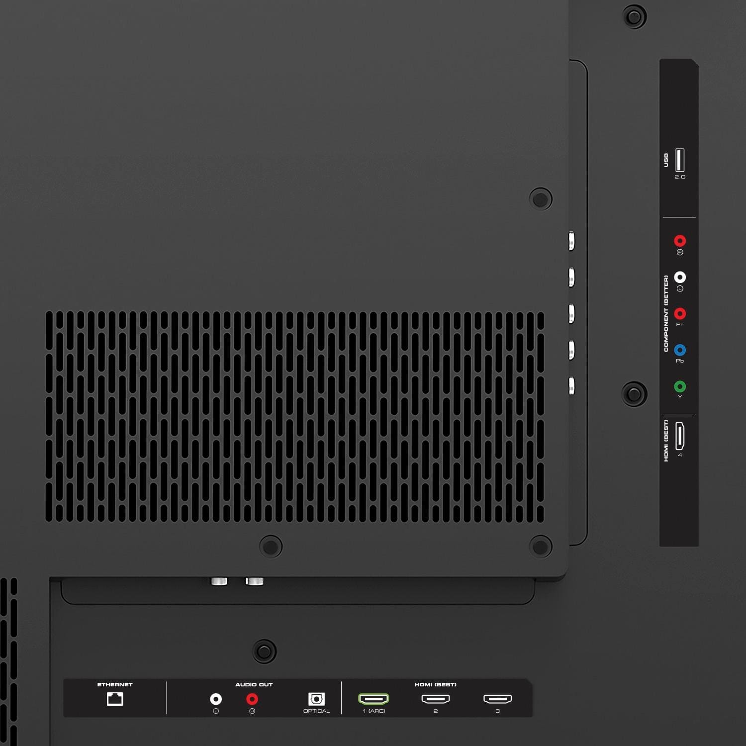 Alt View 1. VIZIO - 65" Class - LED - M-Series - 2160p - Smart - Home Theater Display with HDR - Black.