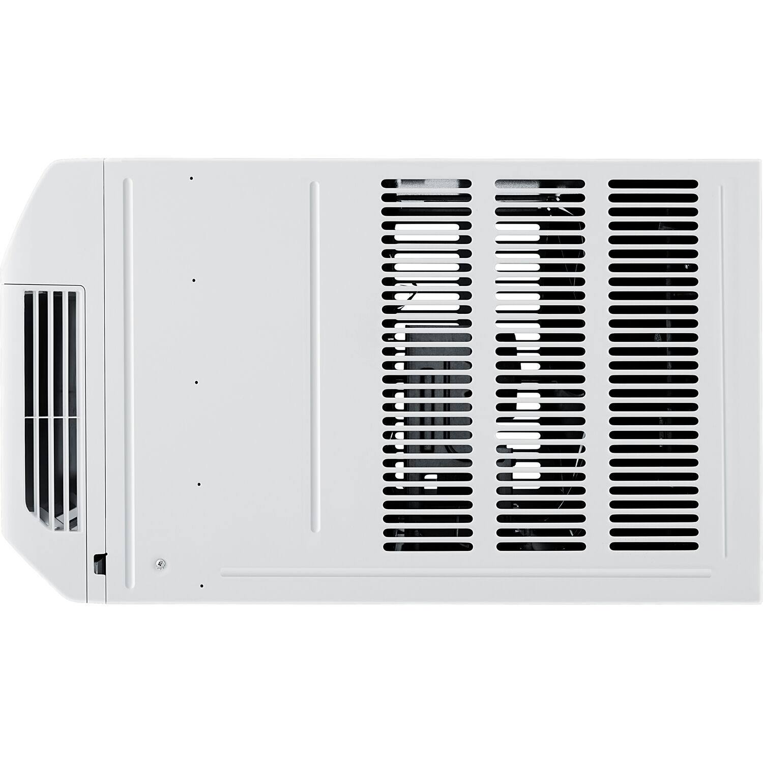 Alt View 6. LG - 18,000 BTU 1,000 Sq. Ft. 230V Smart Window Air Conditioner - White.