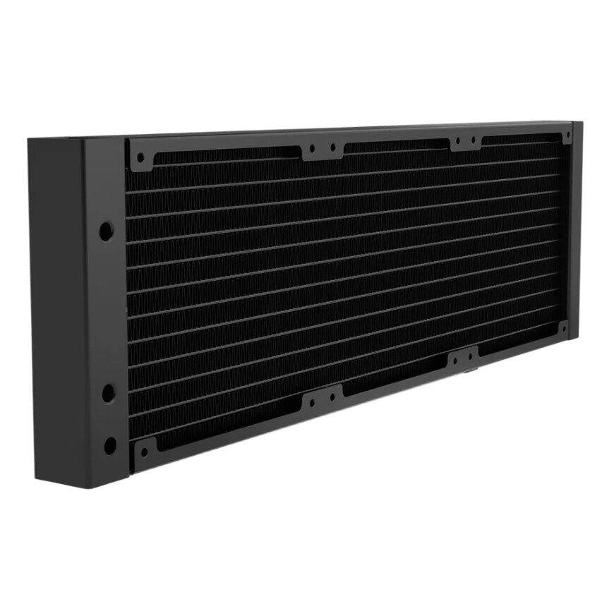 Angle. Cooler Master - PL360 SPR Edition MLO-D36M-A24PK-R1 LGA4677 Socket 360 Radiator Loop Dynamic Bearing 4-Pin (PWM) CPU Liquid Cooler - Black.