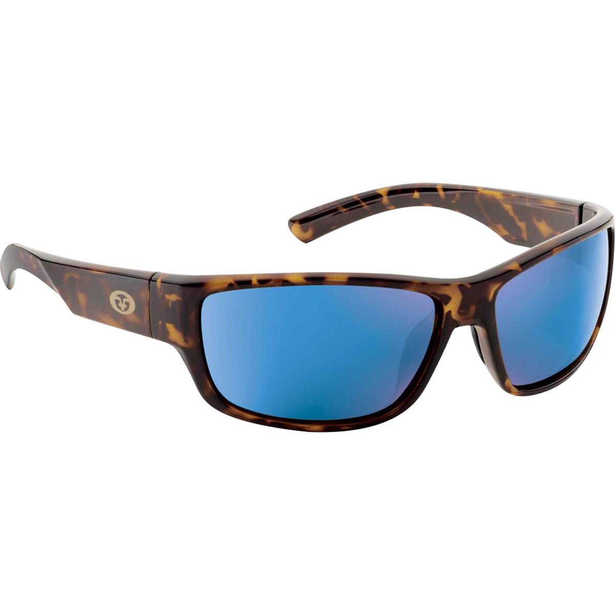 Flying Fisherman - Matecumbe Polarized Sunglasses - Tortoise/Smoke Blue Mirror - Tortoise/Smoke-Blue Mirror