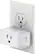 Alt View 1. TP-Link - Kasa Smart Wi-Fi Plug Mini - White.