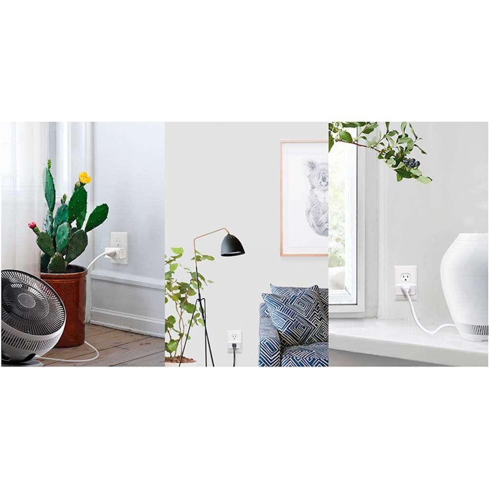 Alt View 13. TP-Link - Kasa Smart Wi-Fi Plug Mini (2-Pack) - White.