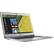 Angle. Acer - Swift 3 14" Refurbished Laptop - Intel Core i5 - 8GB Memory - 256GB Solid State Drive - Sparkly Silver.