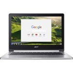 Front Zoom. Acer - R 13 2-in-1 13.3" Refurbished Touch-Screen Chromebook - MT8173 - 4GB Memory - 32GB eMMC Flash Memory - Sparkly silver.