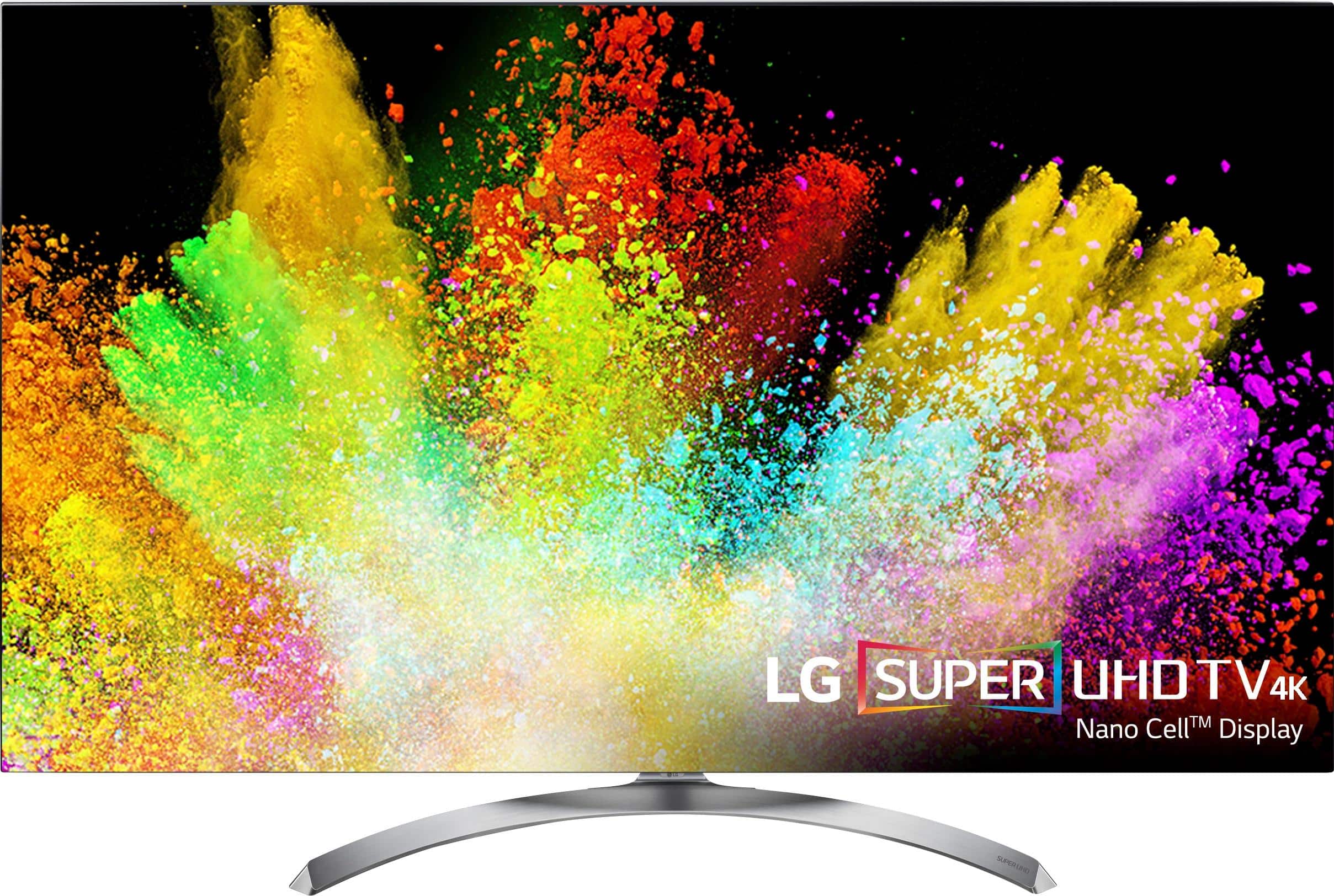 LG - 65" Class (64.5" Diag.) - LED - 2160p - Smart - 4K Ultra HD TV with High Dynamic Range - Larger Front