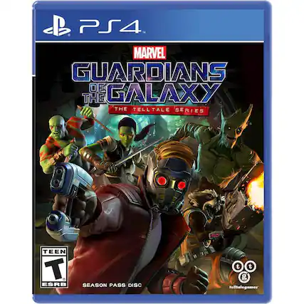 Front. Telltale Games - Marvel's Guardians of the Galaxy: The Telltale Series. - T (Teen 13+)