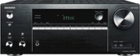 Front. Onkyo - TX 7.2-Ch. Network-Ready A/V Home Theater Receiver - Black.