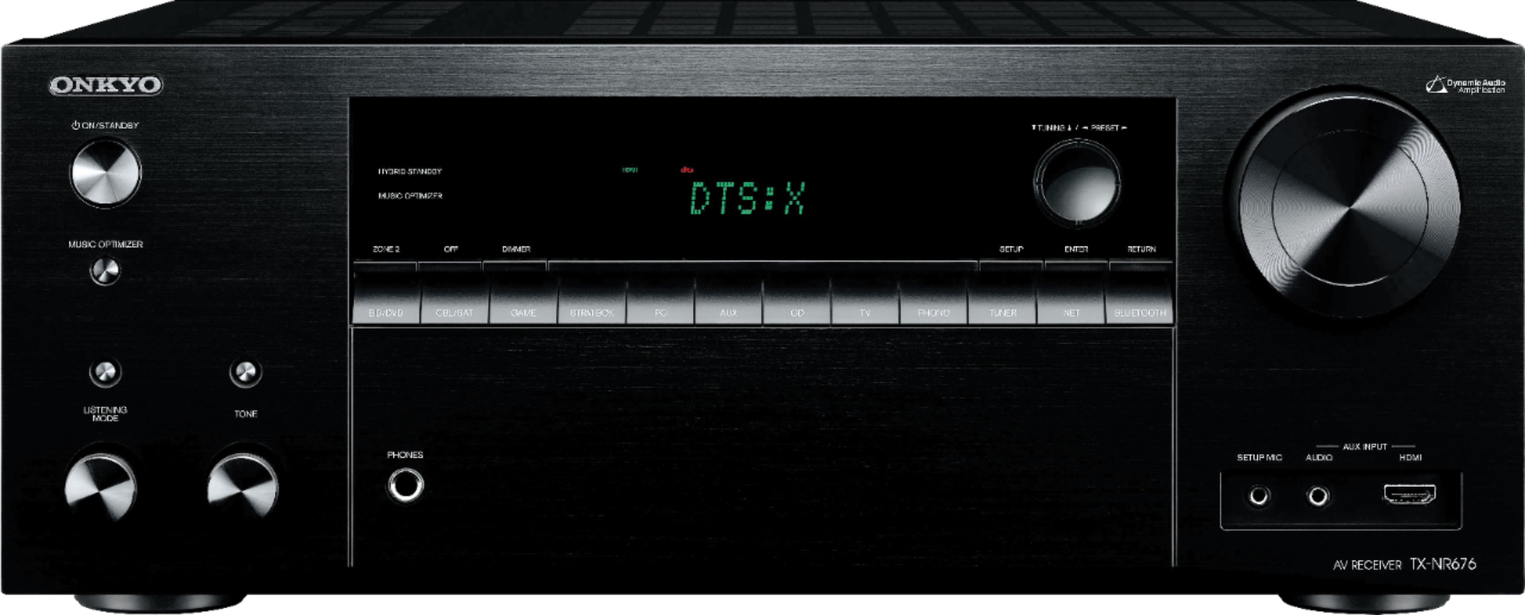 オーディオ機器 アンプ Best Buy: Onkyo TX 7.2-Ch. Hi-Res Network-Ready 4K Ultra HD and 3D 