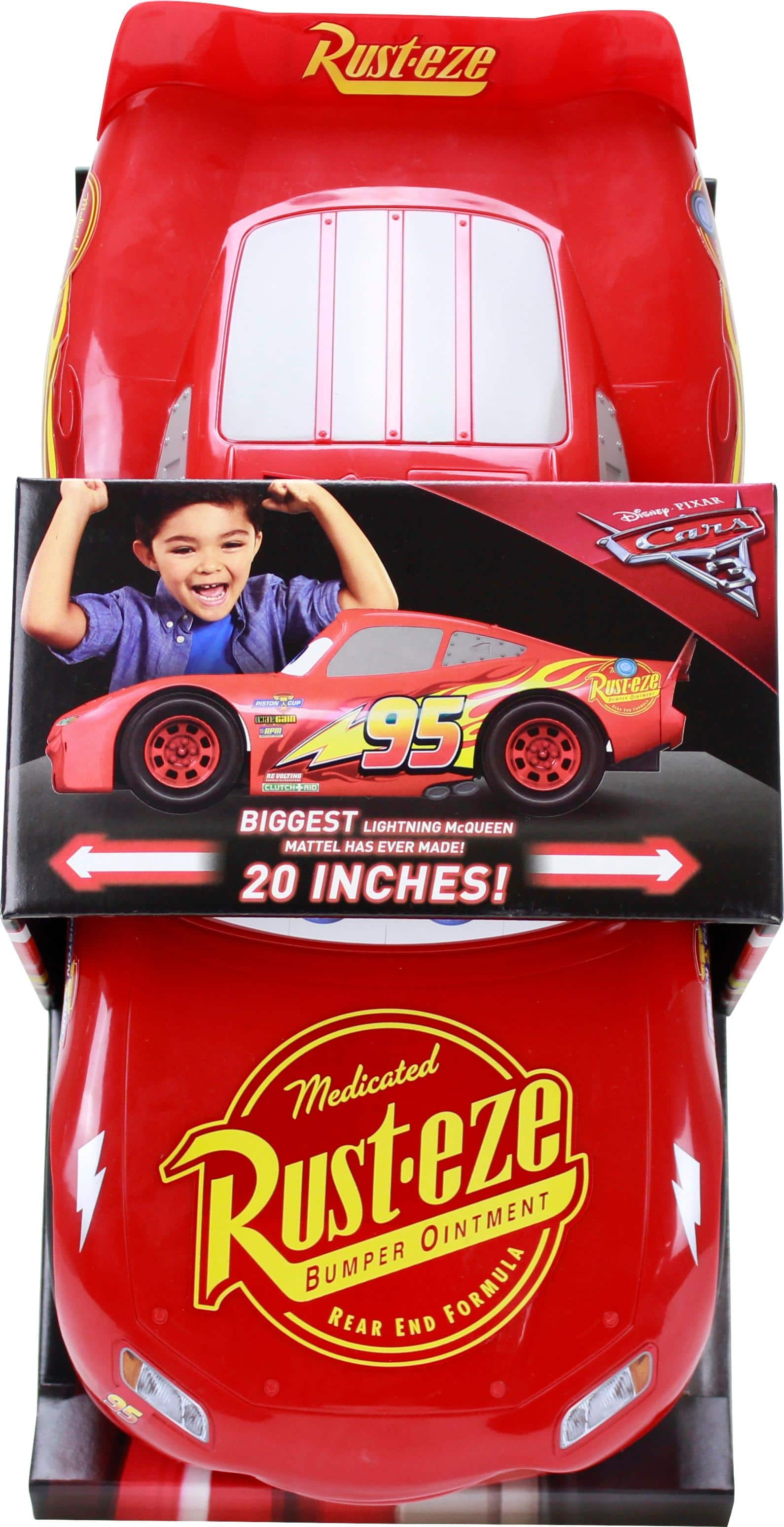 Large lightning mcqueen car online