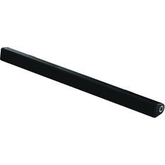 Front. naxa - 2.0-Channel Soundbar with 20-Watt Digital Amplifier - Shiny black.