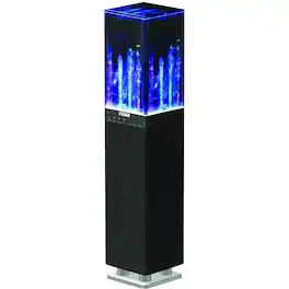 Naxa - Refurbished Excellent - Powered Wireless Floor Speaker (Each) - Black