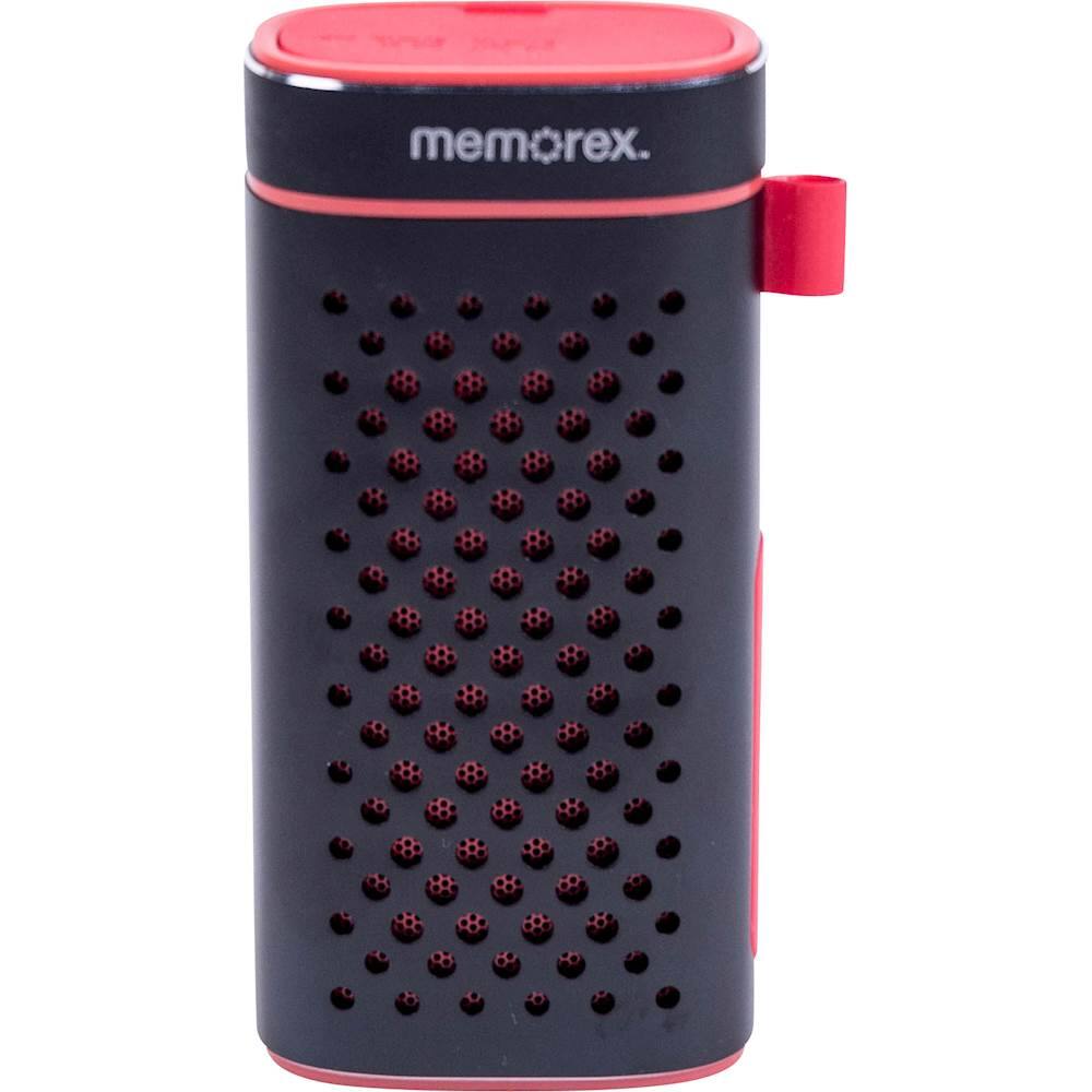 Best Buy Memorex FlexBeats MWB3363 Portable Bluetooth Speaker Red