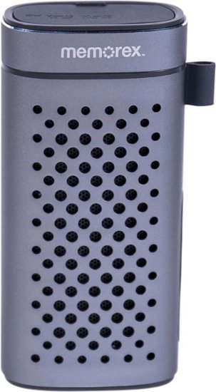 Memorex - FlexBeats MWB3363 Portable Bluetooth Speaker - Gunmetal gray - Front Zoom