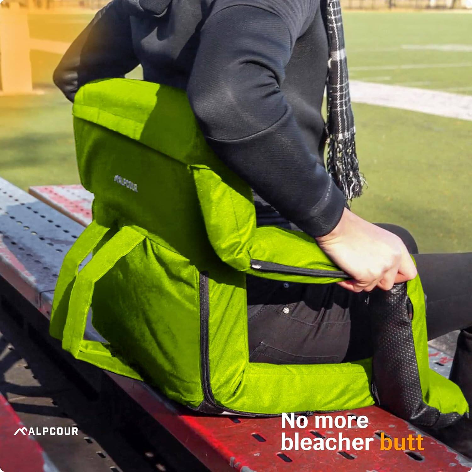 No more bleacher butt

ALPCOUR