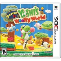 Poochy & Yoshi's Woolly World - Nintendo 2DS, Nintendo 3DS, Nintendo 3DS XL [Digital] - Front_Zoom