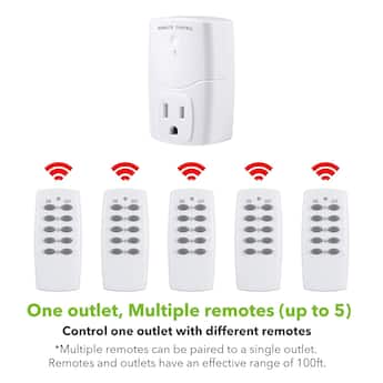 BN LINK Mini Wireless Remote Control Outlet Switch for Appliances BN LINK Mini Wireless Remote Control Outlet Switch for Appliances