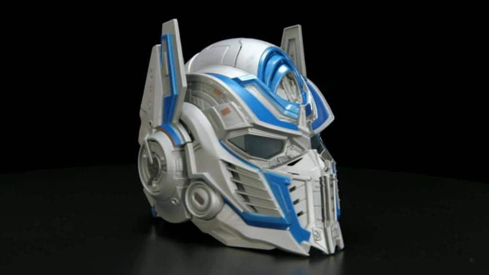 hasbro transformers optimus prime voice changer helmet