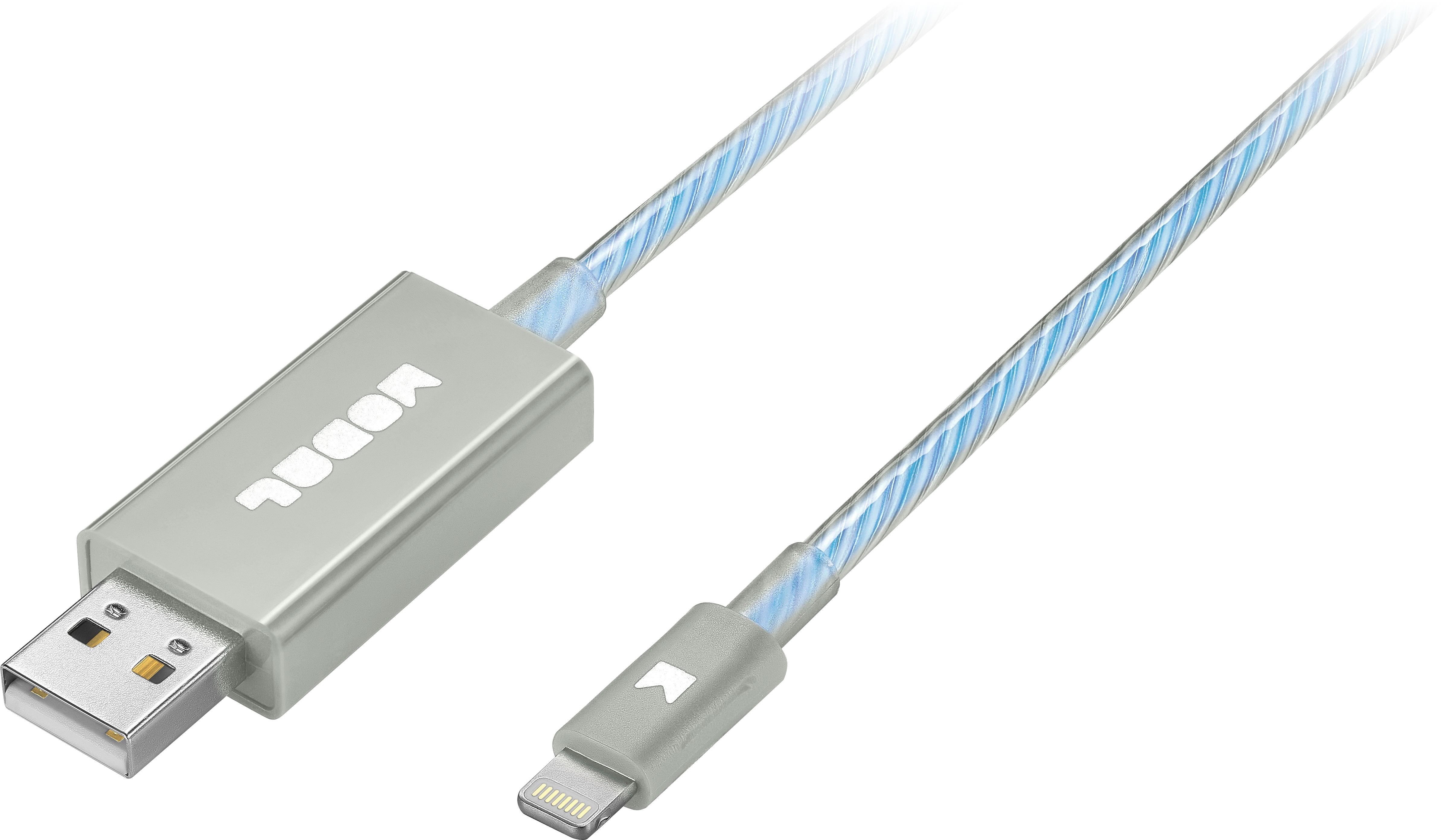 Best Buy: Modal™ Apple MFi Certified 3' Lighted Lightning USB