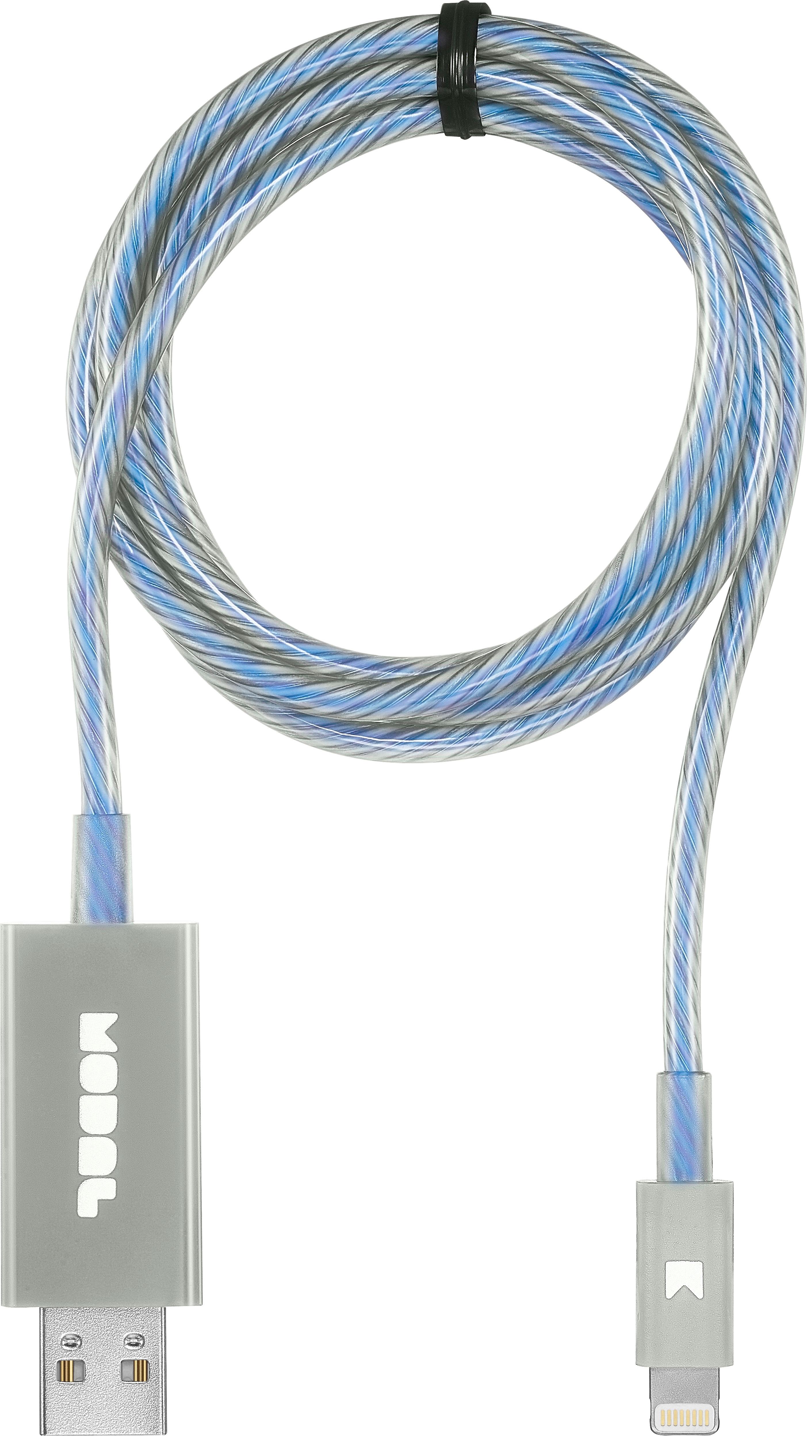 muvit for change cable USB a Lightning MFI 2,4A/12W 1,2m blanco