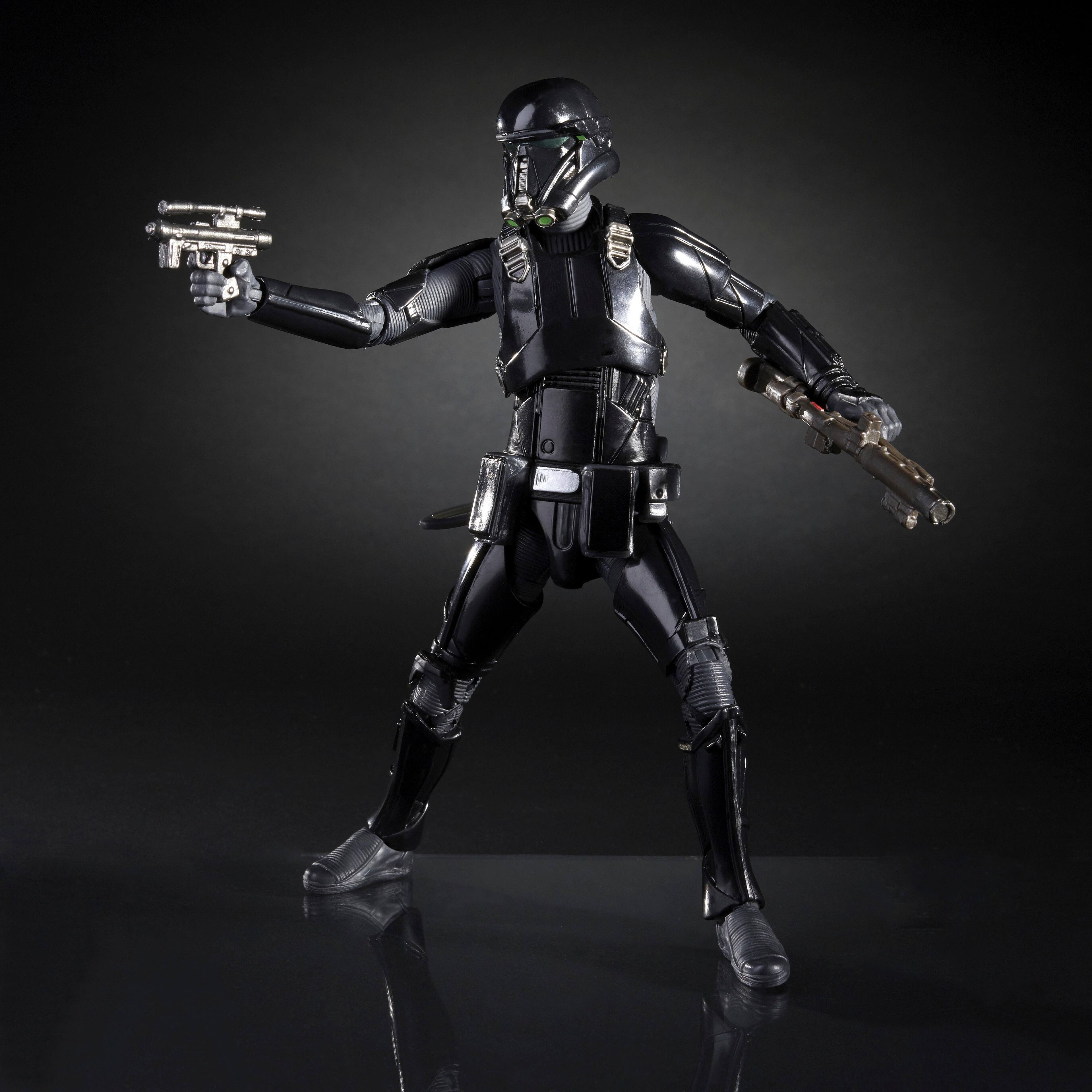 Best Buy: Hasbro The Black Series Star Wars: Rogue One Imperial Death  Trooper Black B9397