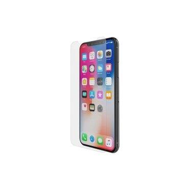 Front. Belkin - BELKIN BIG-iPhone X InvisiGlass screen protector Ultra Clear - Clear.
