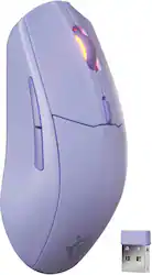 SteelSeries - Rival 3 Gen 2 Wireless Optical Gaming Mouse with Ultra-fast clicks - Wireless - Lavender - Left_Zoom