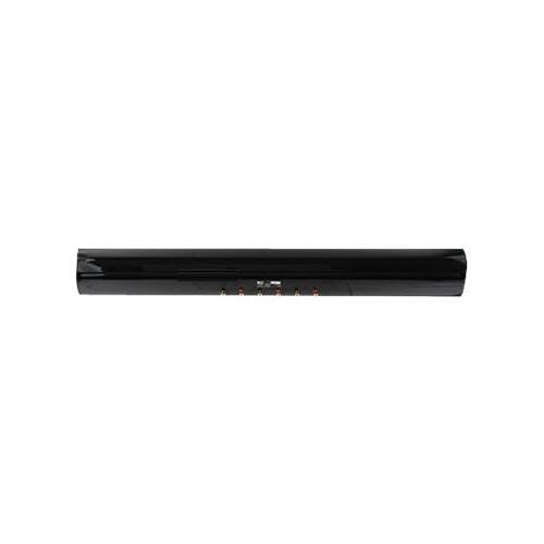 Back. KEF - 3.0-Channel Soundbar - High-Gloss Black.