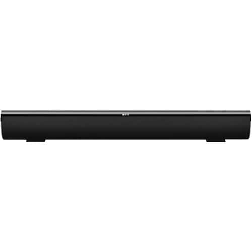 Front. KEF - 3.0-Channel Soundbar - High-Gloss Black.
