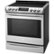 Left Zoom. LG - 6.3 Cu. Ft. Self-Cleaning Slide-In Electric Induction Smart Wi-Fi Range with ProBake Convection - Stainless steel.