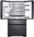 Alt View Zoom 2. Samsung - Family Hub 22.2 Cu. Ft. 4-Door French Door Counter-Depth Fingerprint Resistant Refrigerator - Black Stainless Steel.