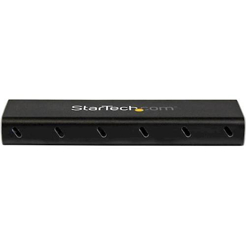 Alt View 12. StarTech.com - USB 3.1 Drive Enclosure for M.2 NGFF Solid State Drives - Black/Silver.